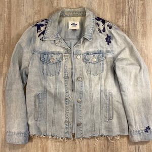 Embroidered Jean Jacket